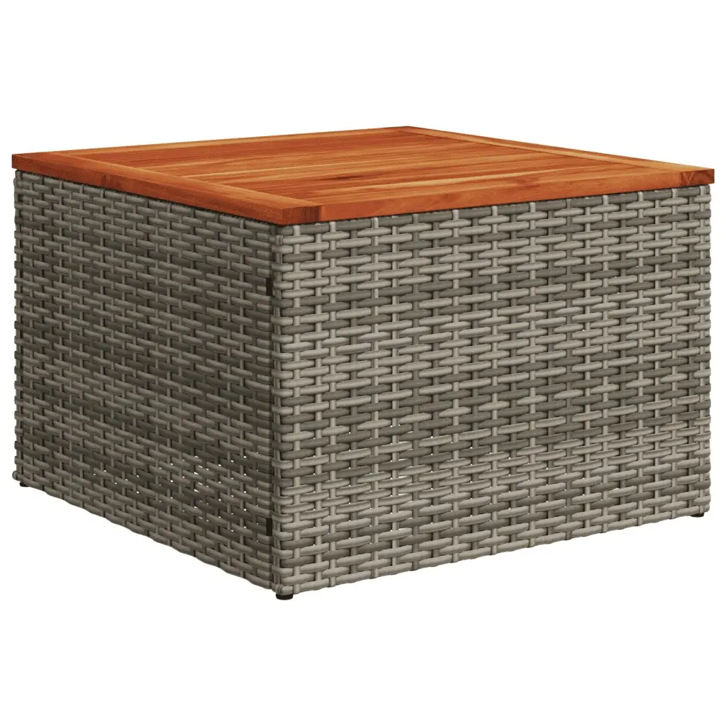 7 Piece Grey Rattan Outdoor Sofa Set