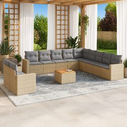 Detailed Specifications for 12-Piece Garden Sofa Set