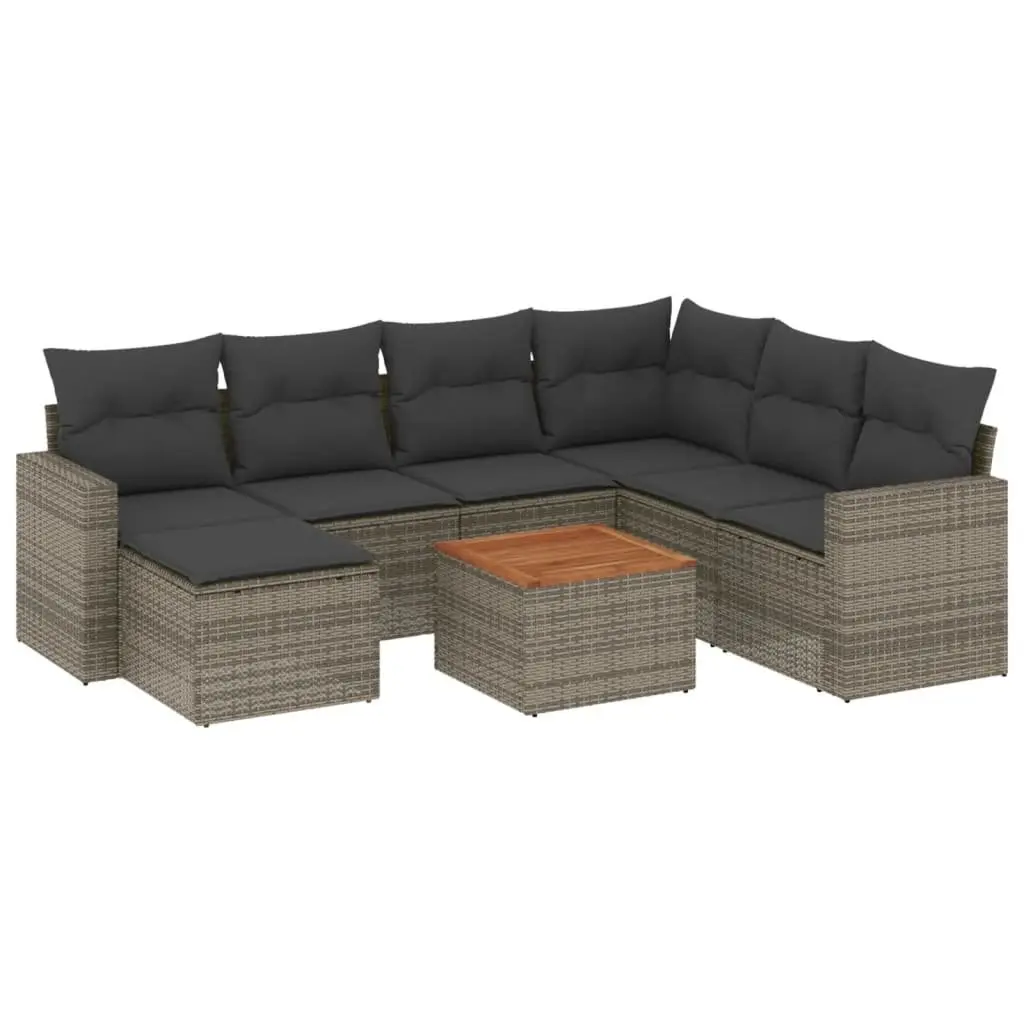 8-Piece Modular Garden Sofa Set