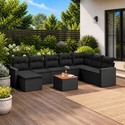 Specifications of the 9-Piece Outdoor Sectional Sofa Set