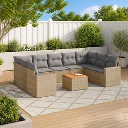 Outdoor 10-Piece Sectional Sofa Set Specifications