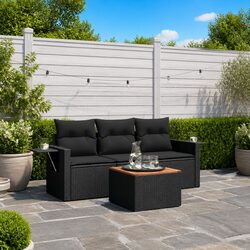 4-Piece Outdoor Sectional Sofa Set Specifications and Features