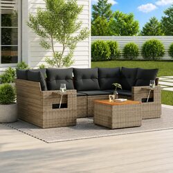 Specifications of Grey 7 Piece Outdoor Sofa Set