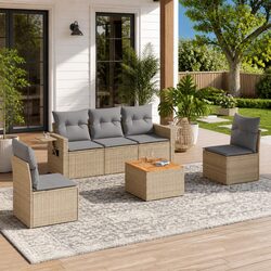 Specifications for 6-Piece Outdoor Sectional Sofa Set