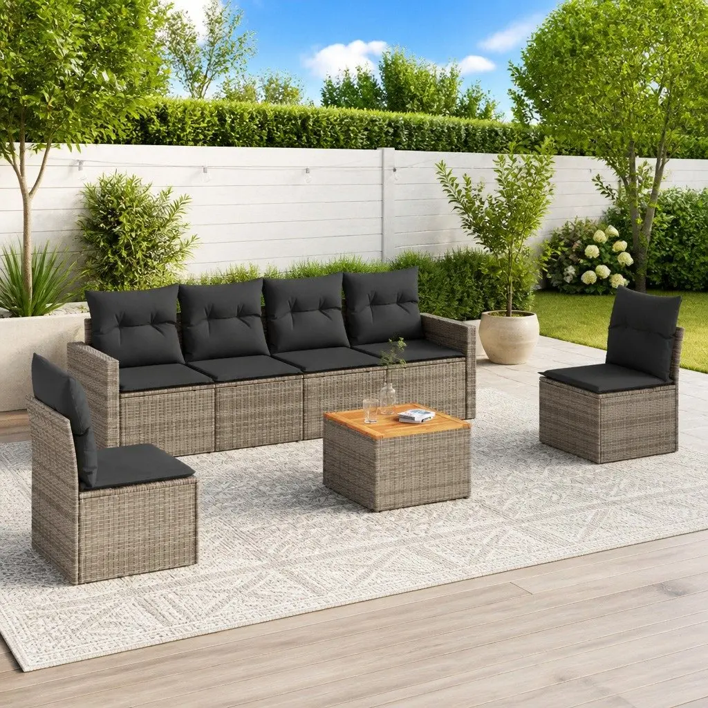 7-Piece Modular Outdoor Sofa Set