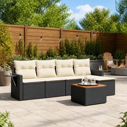 Specifications of Modular 6-Piece Garden Sofa Set