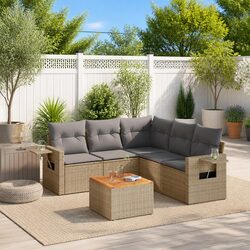 6 Piece Outdoor Sectional Sofa Set Specifications