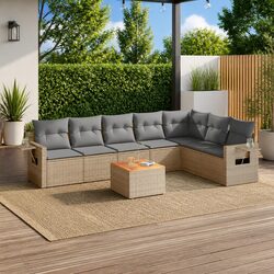 8-Piece Modular Outdoor Sectional Sofa Set Specifications