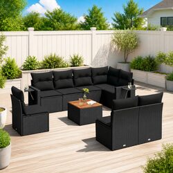 Specifications of 9 Piece Outdoor Sectional Sofa Set