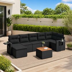 8 Piece Outdoor Sofa Set Specifications and Details