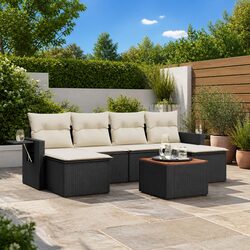 Comprehensive 7-Piece Modular Outdoor Sofa Set
