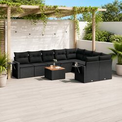 Specifications for the 10-Piece Outdoor Sofa Set