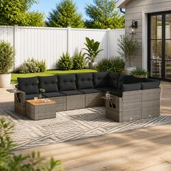 Detailed Specifications for 10 Piece Outdoor Sofa Set