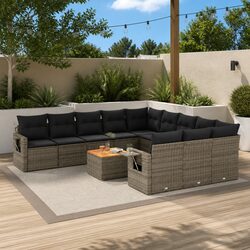 Specifications of 12 Piece Grey Outdoor Sectional Sofa Set