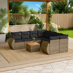 9 Piece Modular Garden Sofa Set Specifications