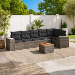 7 Piece Garden Sofa Set: Specifications and Details