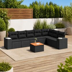8 Piece Modular Outdoor Sofa Set Specifications and Features