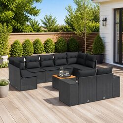 10-Piece Garden Sofa Set Specifications and Details