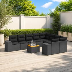 10 Piece Outdoor Garden Sofa Set - Specs and Features