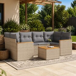7-Piece Modular Outdoor Sofa Set Specifications