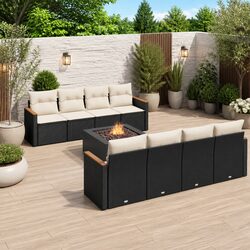 9 Piece Modular Garden Sofa Set with Quality Specs