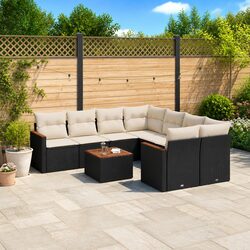 Detailed Specs of the 9 Piece Outdoor Sofa Set