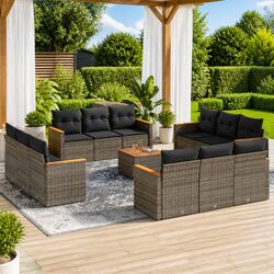 Specifications for 13-Piece Modular Garden Sofa Set
