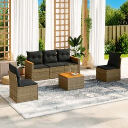 Specifications of the 6 Piece Grey Outdoor Sofa Set