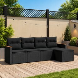 Specifications of the 5 Piece Modular Garden Sofa Set