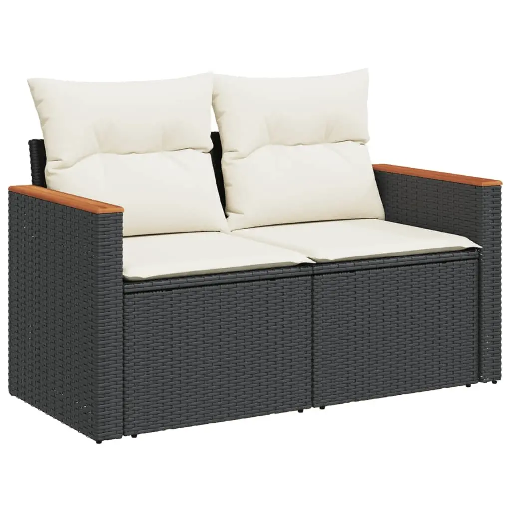6-Piece Modular Garden Sofa Set with Cushions