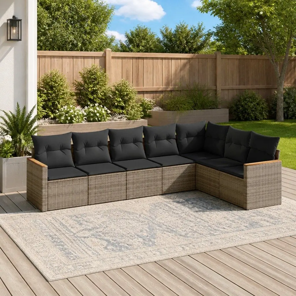 7-Piece Outdoor Modular Sofa Set