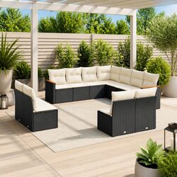 Specifications of Black Modular 11-Piece Sofa Set
