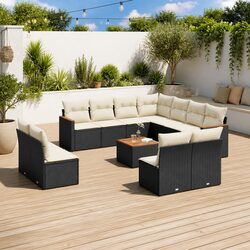 Garden Sofa Set - 12 Piece Modular Outdoor Furniture Set