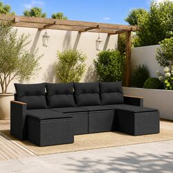 Specifications for 6-Piece Modular Outdoor Sofa Set