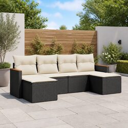 6-Piece Outdoor Sofa Set - Dimensions and Specifications Included
