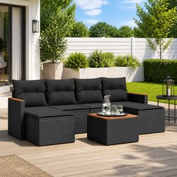 Specifications of 7 Piece Modular Garden Sofa Set