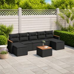 8 Piece Modular Garden Sofa Set Specifications and Features