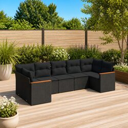 7 Piece Garden Sofa Set: Specs and Features Overview