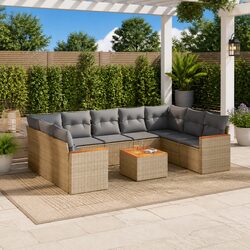 10 Piece Modular Garden Sofa Set Specifications