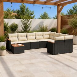 Garden Sofa Set Specifications: 10 Pieces of Outdoor Furniture