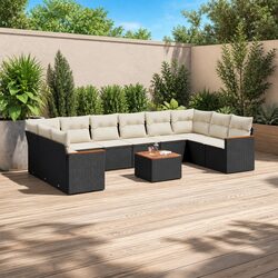 Specifications of 11 Piece Garden Sofa Set with Cushions