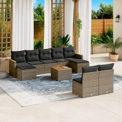 10 Piece Outdoor Garden Sofa Set with Essential Specs