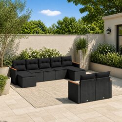 9-Piece Modular Garden Sofa Set: Specs and Features