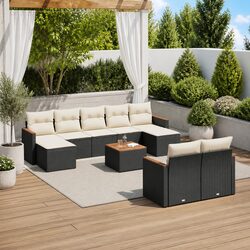 Detailed Specifications for 10-Piece Garden Sofa Set