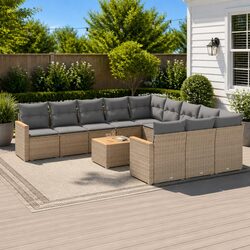 12 Piece Garden Sofa Set: Durable and Stylish