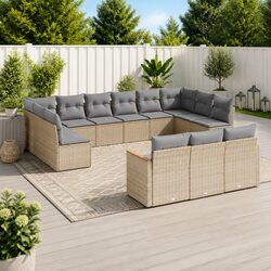 Specifications of Beige 13-Piece Outdoor Modular Sofa Set