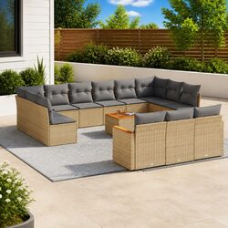 Specifications of 14 Piece Garden Sofa Set for Outdoors