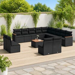 Specifications of 14-Piece Modular Garden Sofa Set