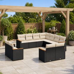 11-Piece Modular Garden Sofa Set: Specs and Materials