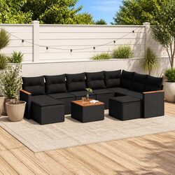 10-Piece Garden Sofa Set: Specifications and Features